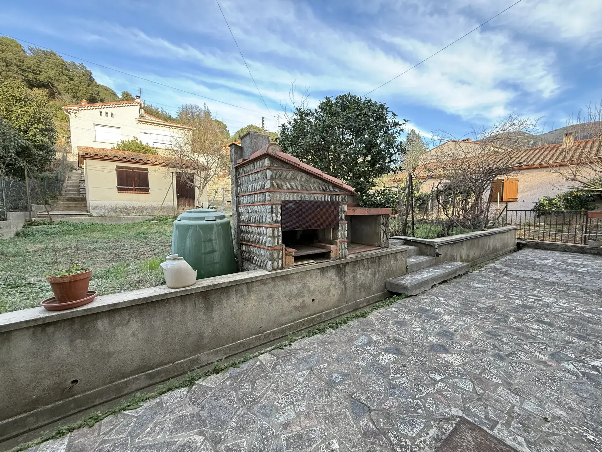 Maison F4 à vendre à Arles sur Tech - Terrasse et Jardin 