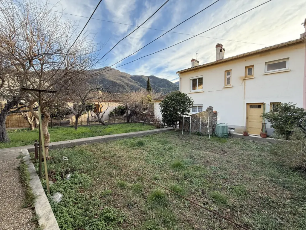 Maison F4 à vendre à Arles sur Tech - Terrasse et Jardin