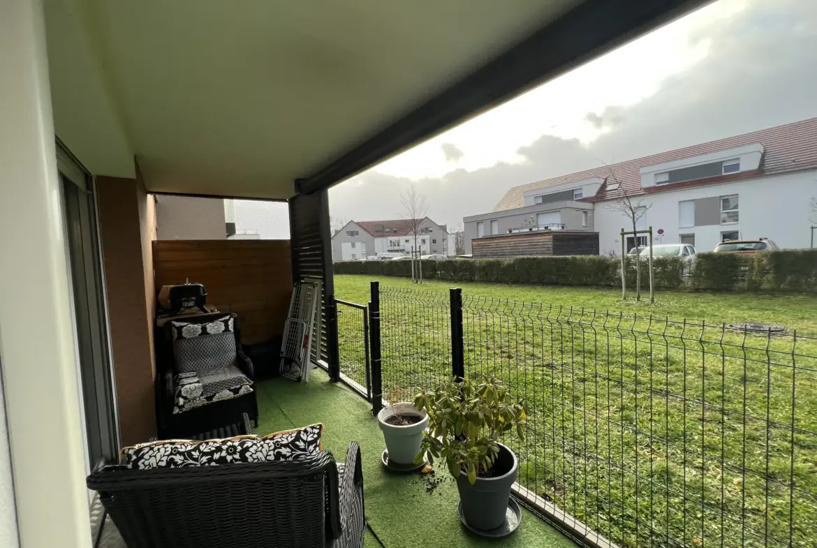 À vendre : Appartement 4 pièces 76 m² à Colmar avec terrasse et cave 