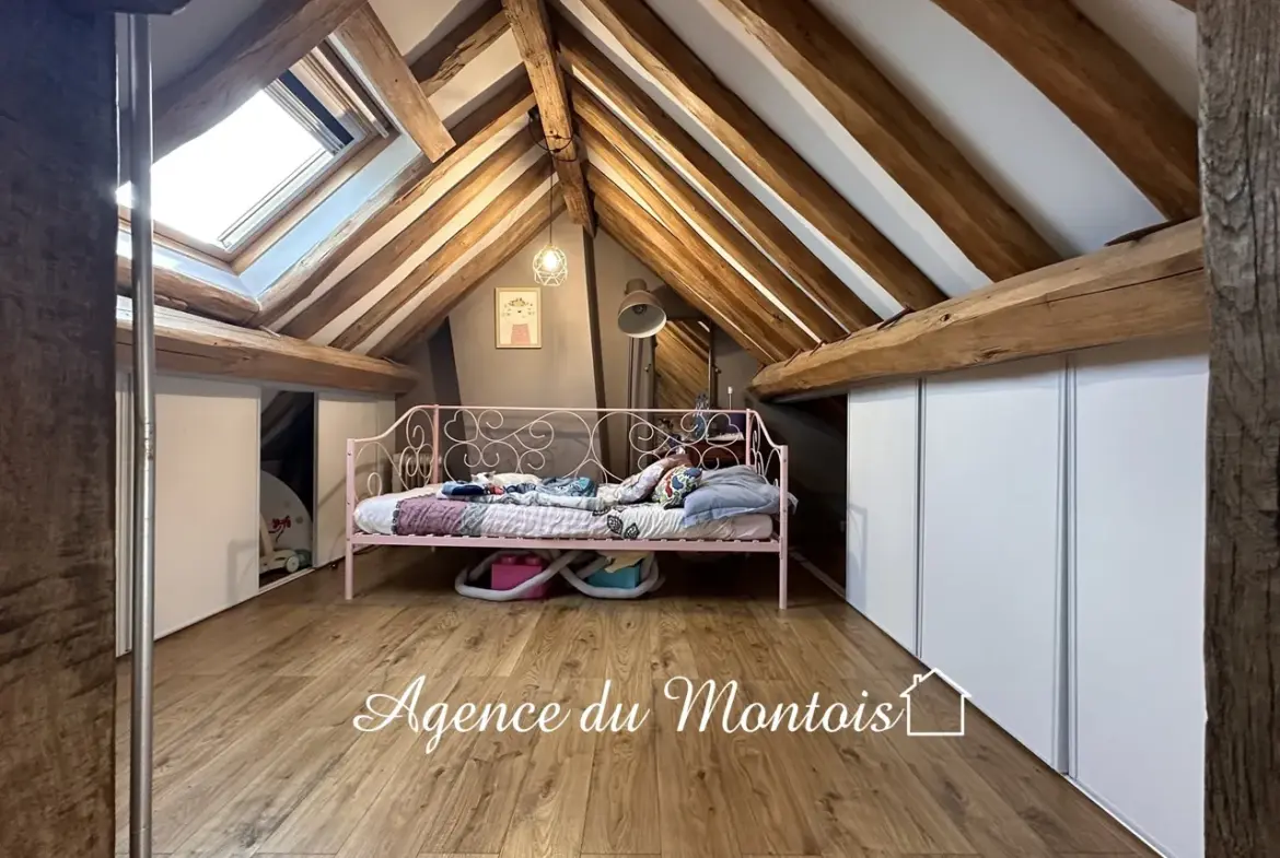 Maison rénovée à Donnemarie Dontilly avec cour fleurie - 267 500 € 