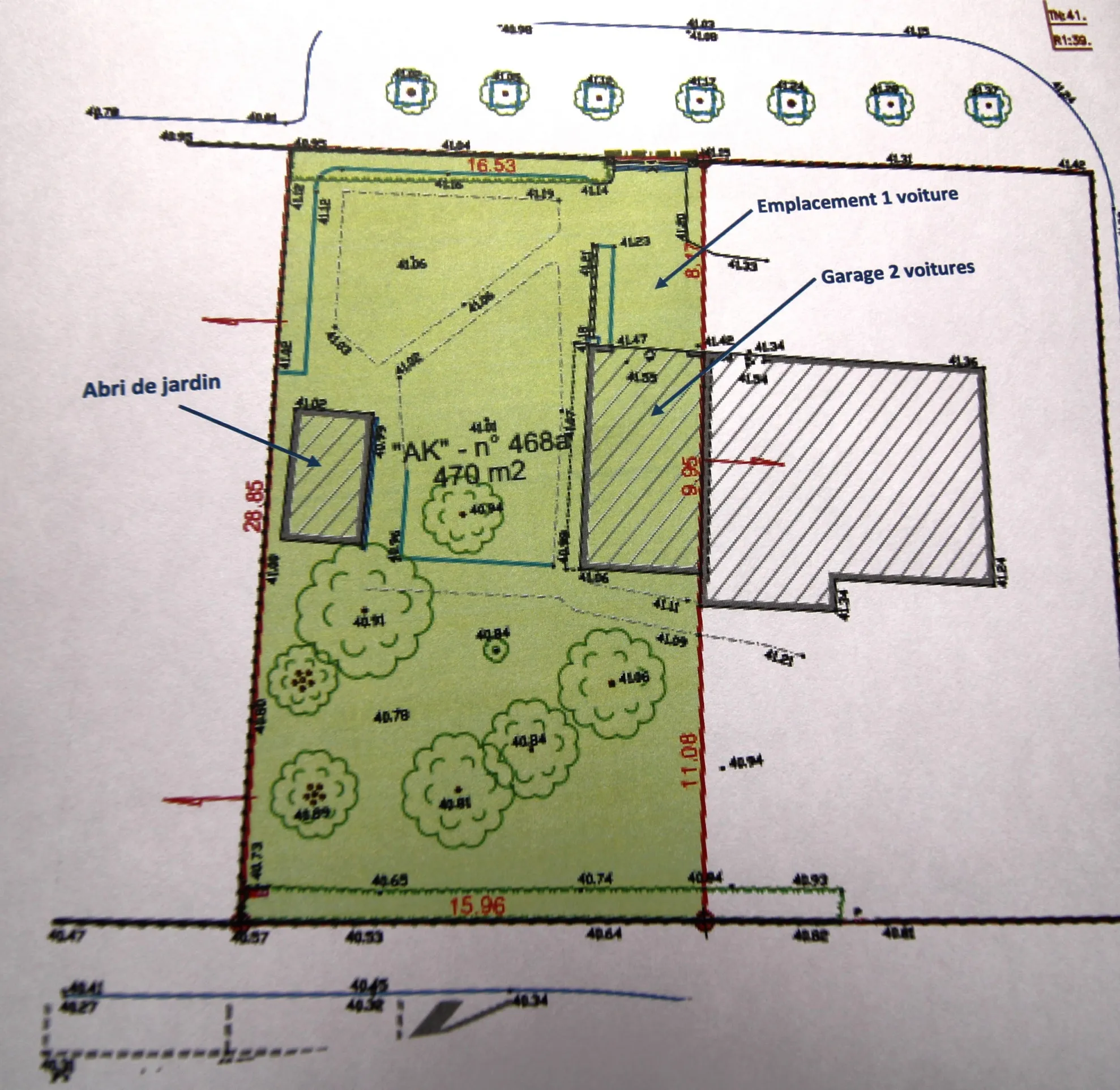 Terrain constructible à SAINT-BARTHELEMY-D'ANJOU - 470 m² en exclusivité 