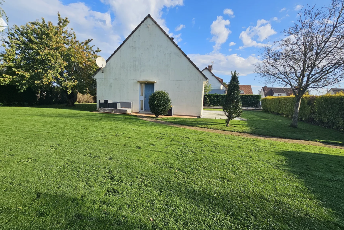 Pavillon 4 chambres avec sous-sol complet à Greges, près de Dieppe 