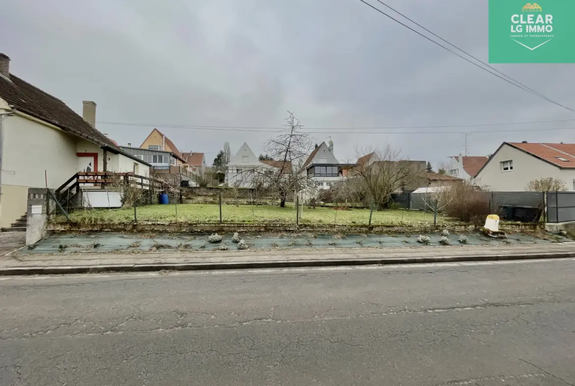 Terrain constructible à Kedange-sur-Canner, 473 m², à vendre 