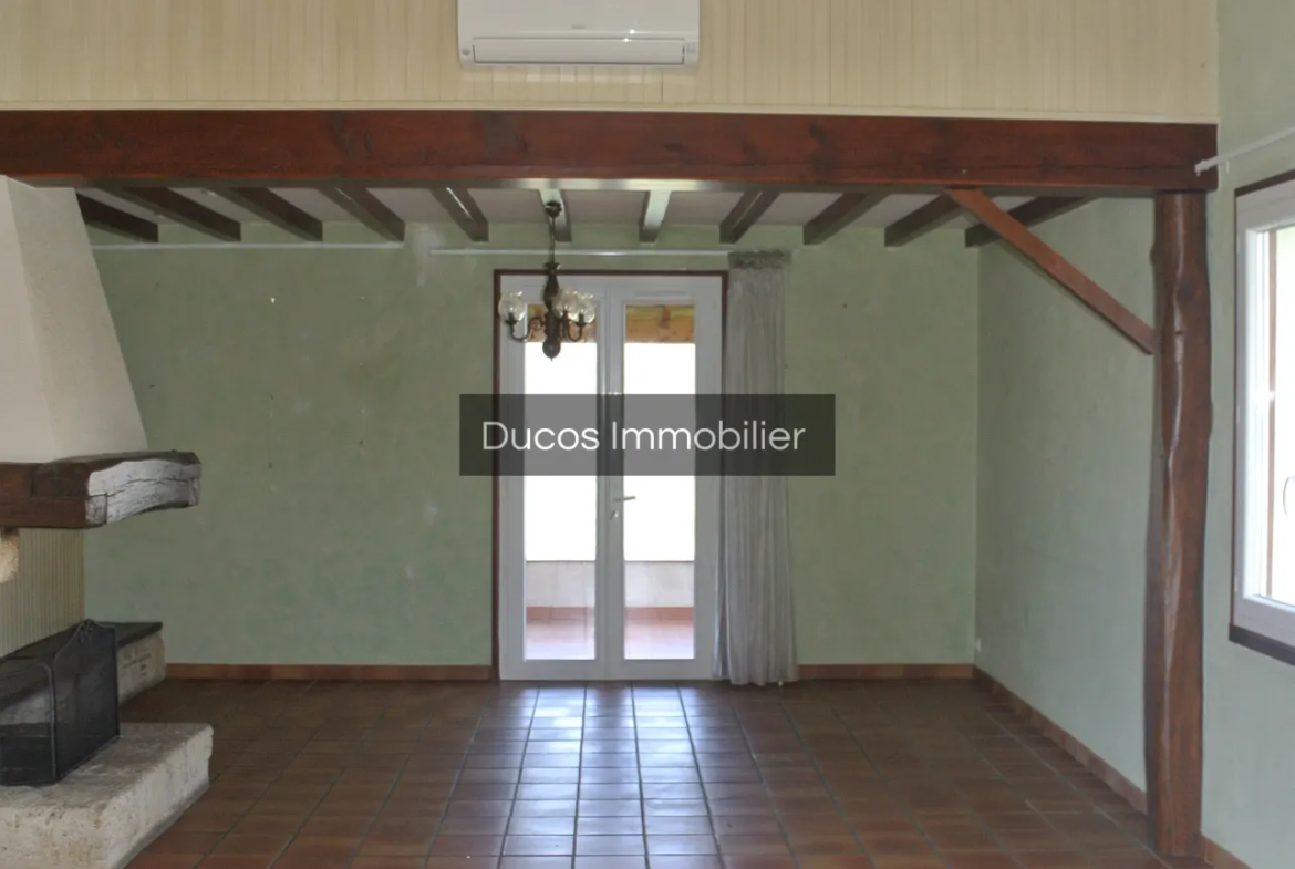 Maison à vendre près de Marmande avec 3 chambres et grand terrain 