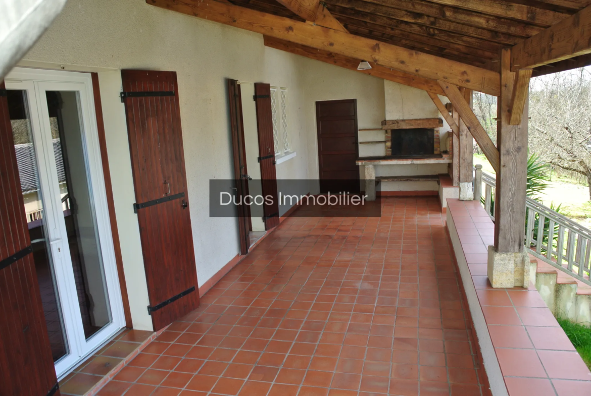 Maison à vendre près de Marmande avec 3 chambres et grand terrain 