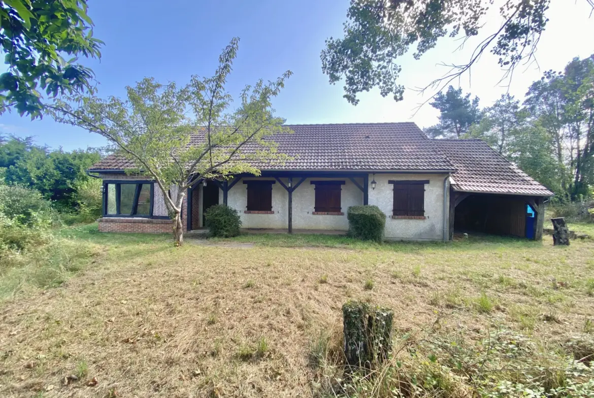 Maison de plain-pied à vendre à Dampierre-en-Gracay 