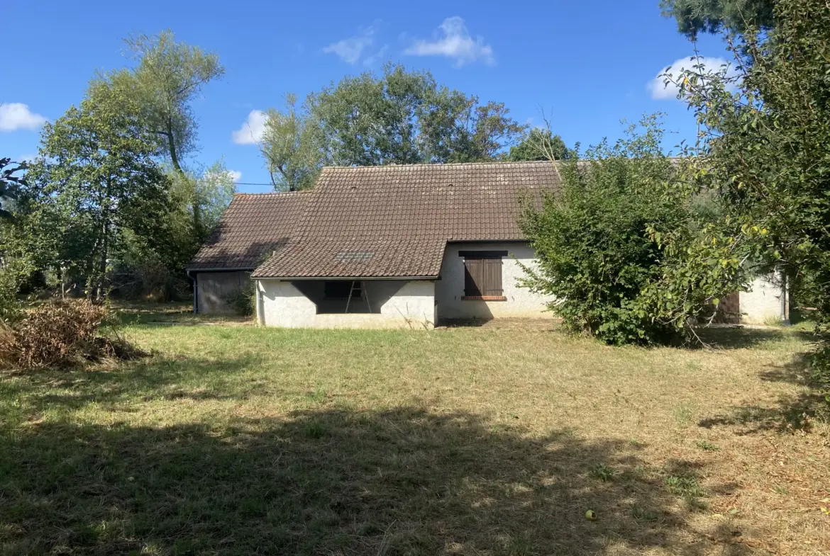 Maison de plain-pied à vendre à Dampierre-en-Gracay 