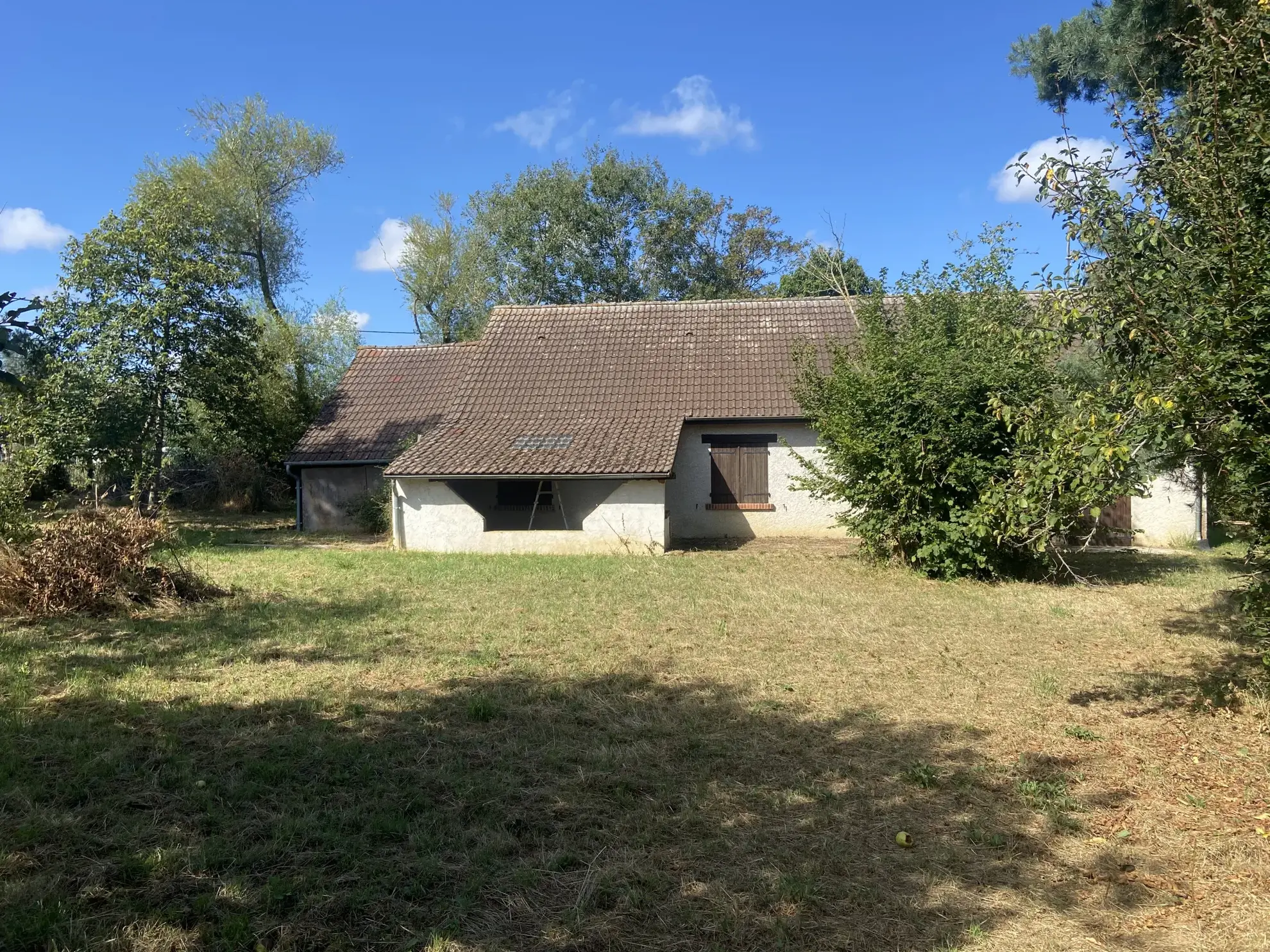 Maison de plain-pied à vendre à Dampierre-en-Gracay 