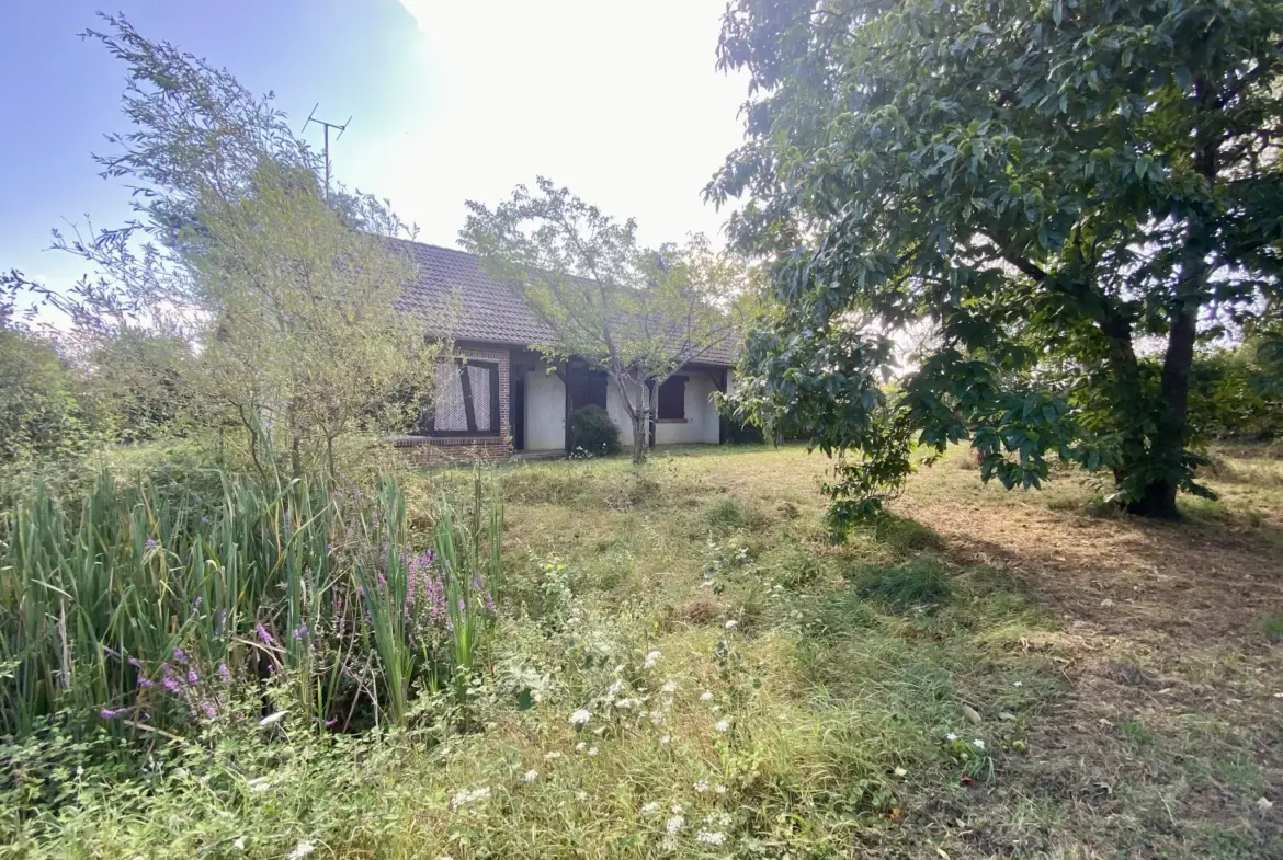 Maison de plain-pied à vendre à Dampierre-en-Gracay 