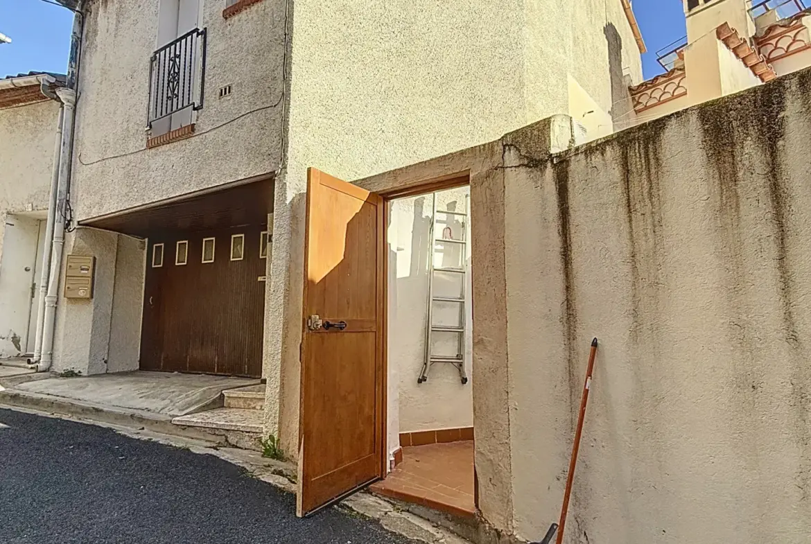 Appartement F2 Traversant avec Balcon à Amélie-les-Bains 