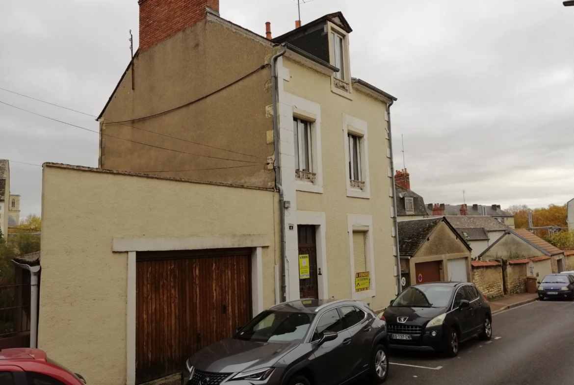 Maison spacieuse 5 chambres à Nevers avec jardin et garage 