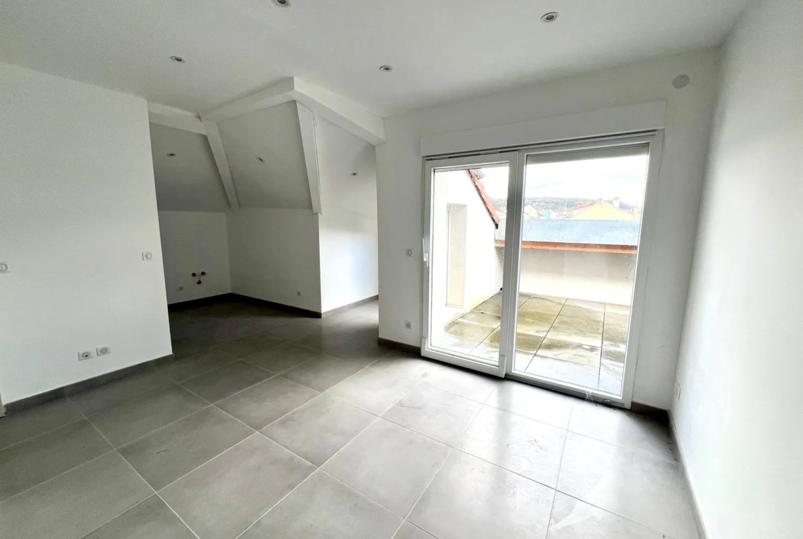 À vendre : Appartement F2 rénové à Serémange-Erzange - 36 m² 