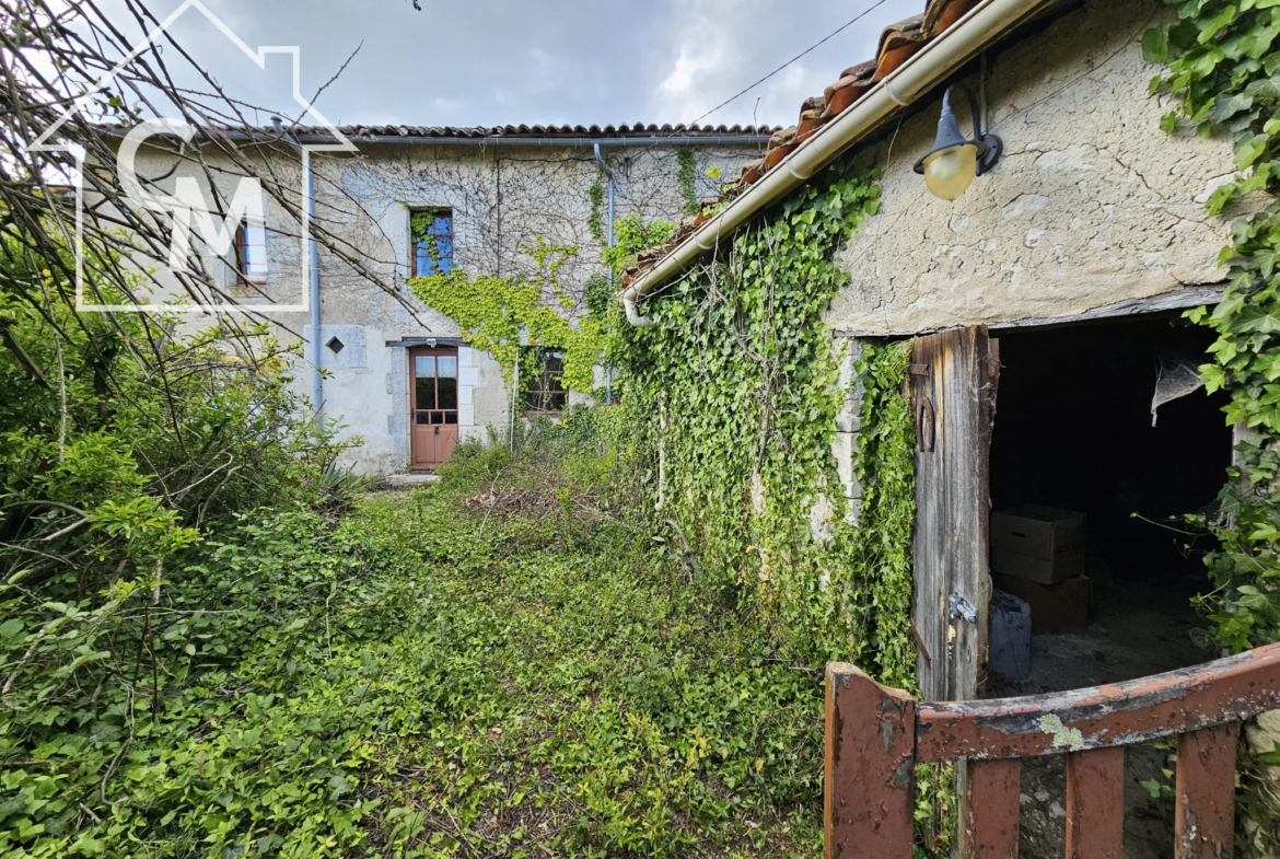 Charmante maison de 5 pièces avec jardin et garage à Saint-Séverin 