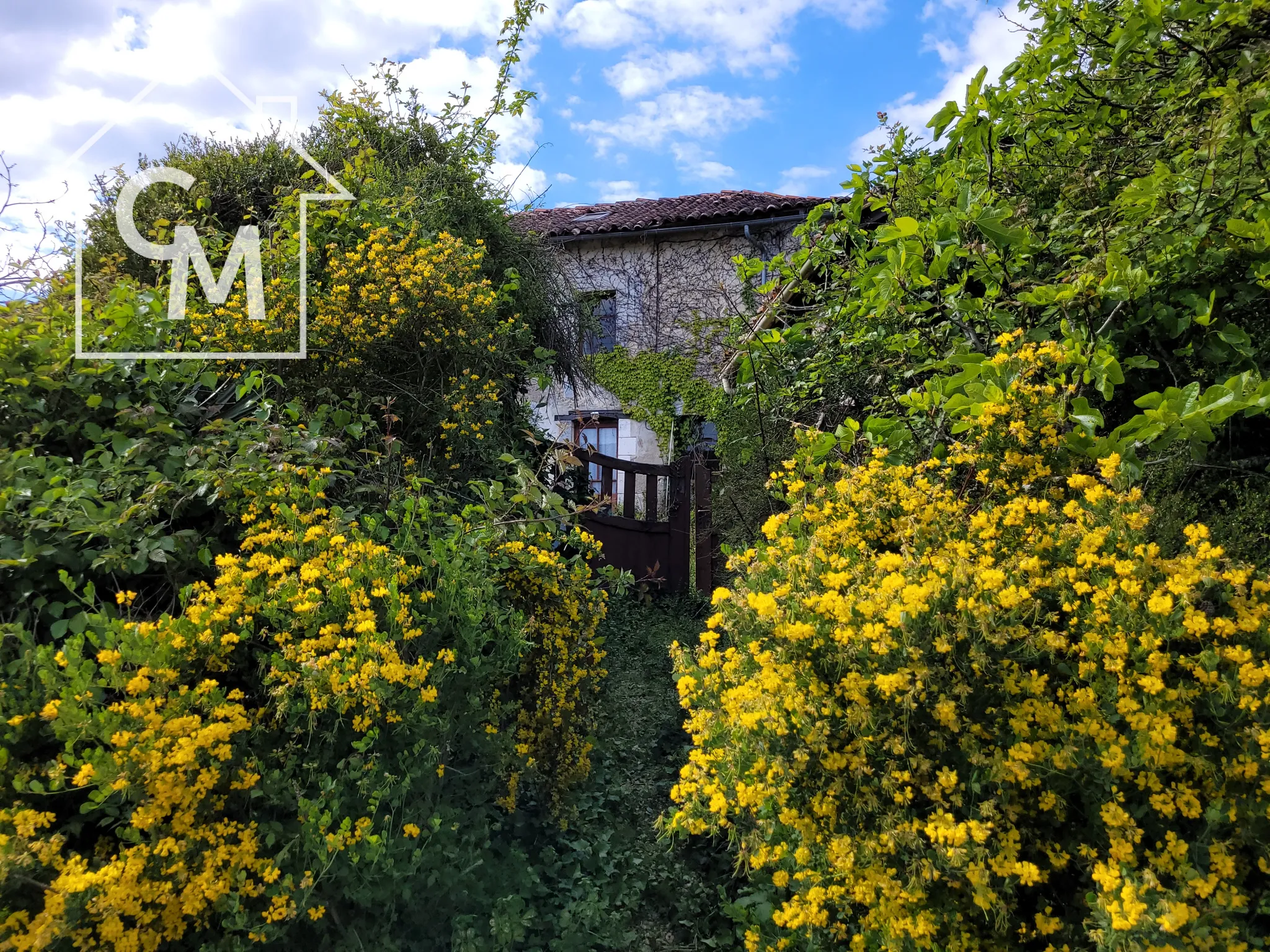 Charmante maison de 5 pièces avec jardin et garage à Saint-Séverin 