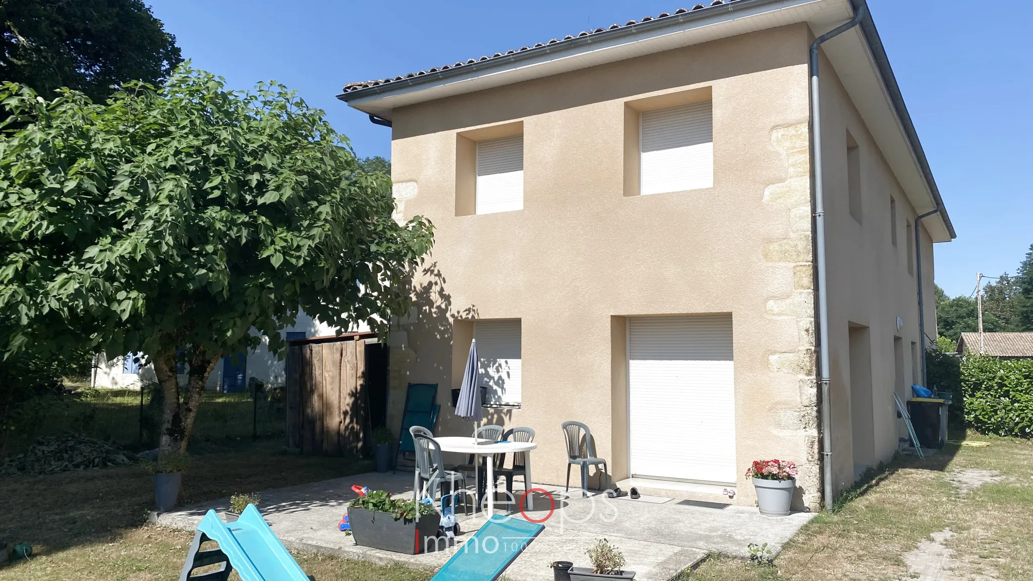 Maison Rénovée à Balizac avec 3 Chambres et Garage 