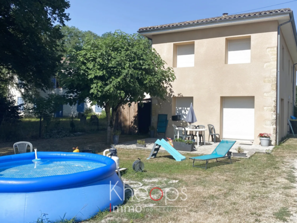 Maison Rénovée à Balizac avec 3 Chambres et Garage