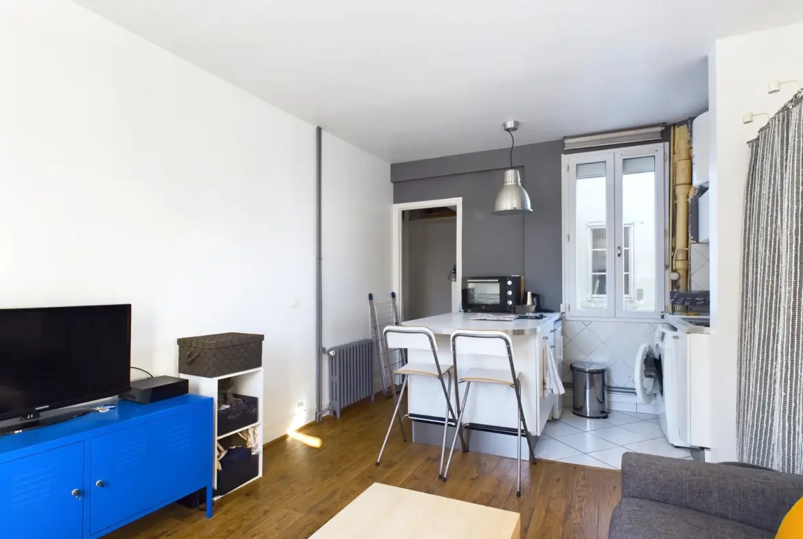 Studio lumineux à Vincennes, Carré Magique - 22 m² 