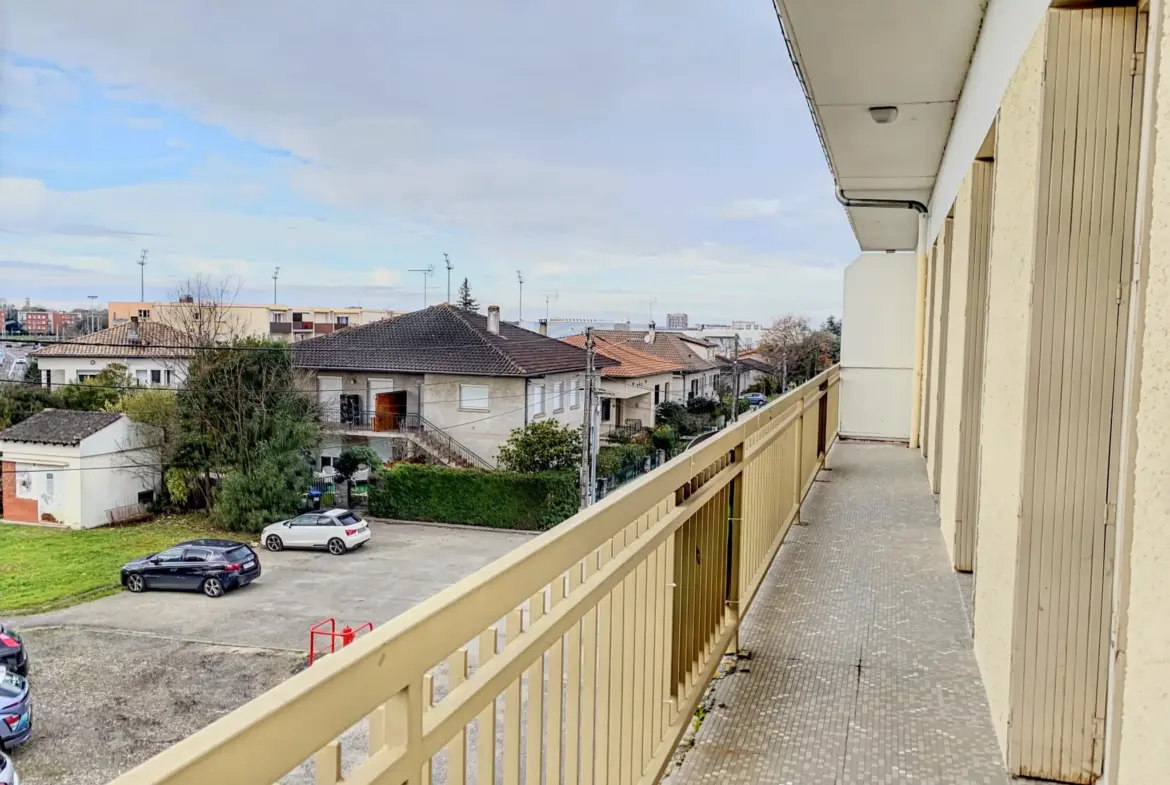 Bel appartement T2 bis de 61 m² à Montauban avec balcon 