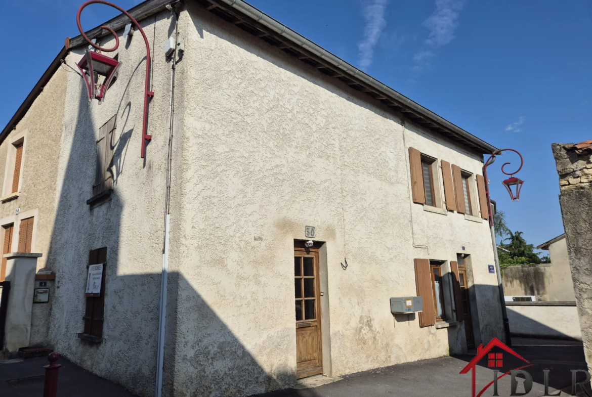 Immeuble à conforter avec 2 appartements à Montreuil sur Blaise 