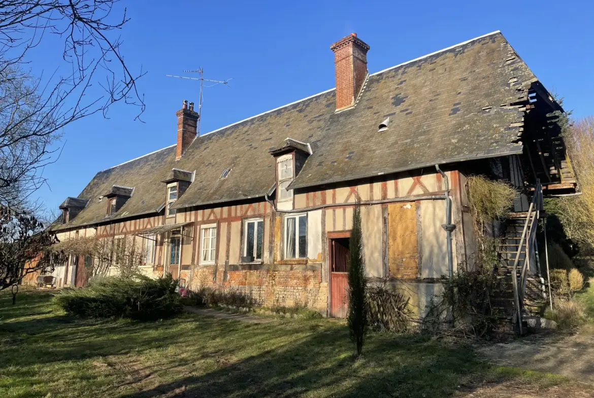 Charmante maison à rénover à Lyons la forêt 