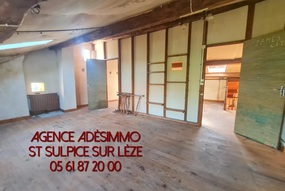 Maison de village de 143 m² avec garage et jardin de 467 m² 