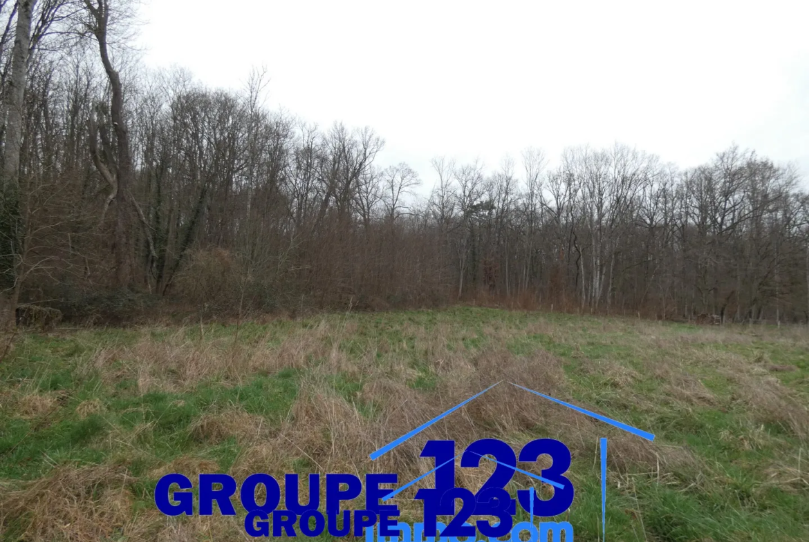 Terrain constructible de 2247 m² à Appoigny 