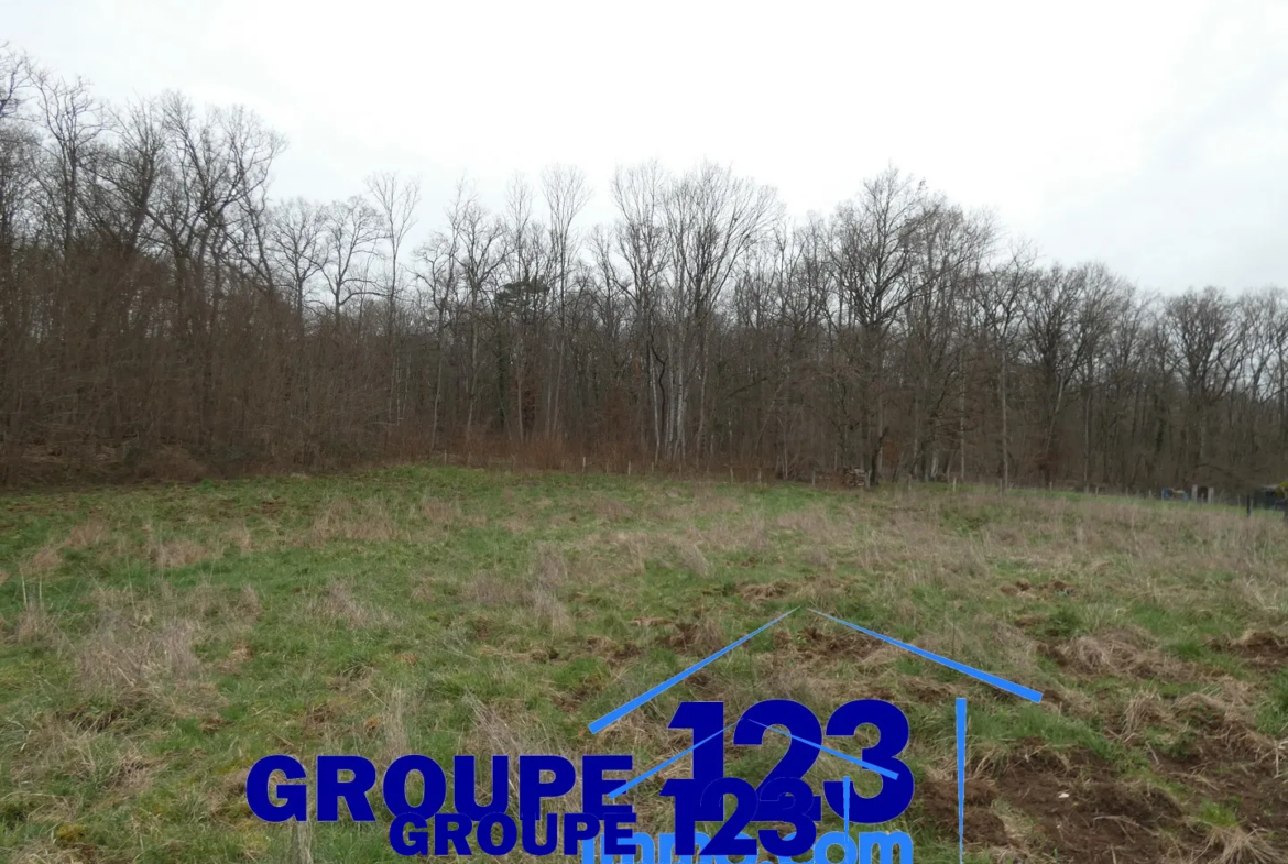 Terrain constructible de 2247 m² à Appoigny 