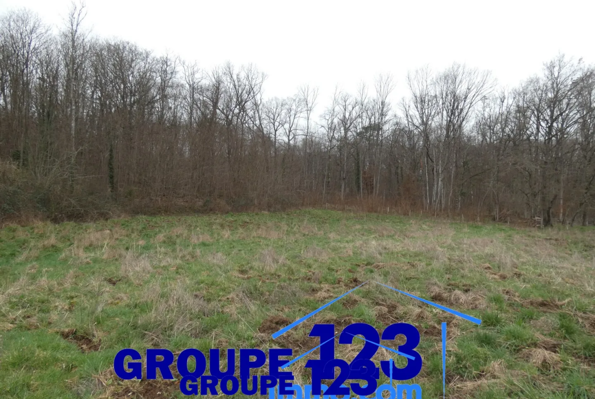 Terrain constructible de 2247 m² à Appoigny 