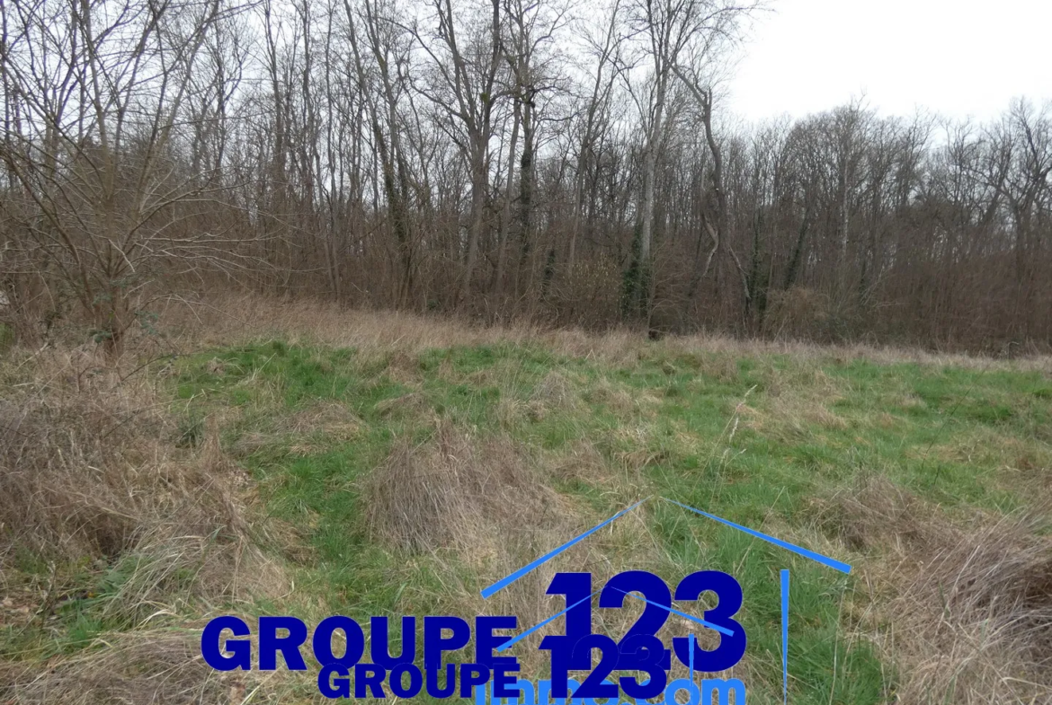 Terrain constructible de 2247 m² à Appoigny 