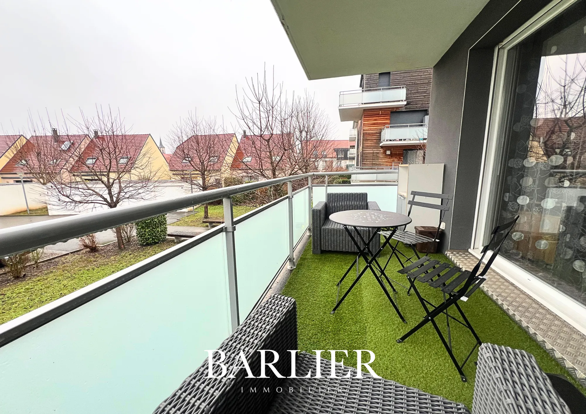 À vendre : Appartement 3 pièces avec terrasse à Geispolsheim 