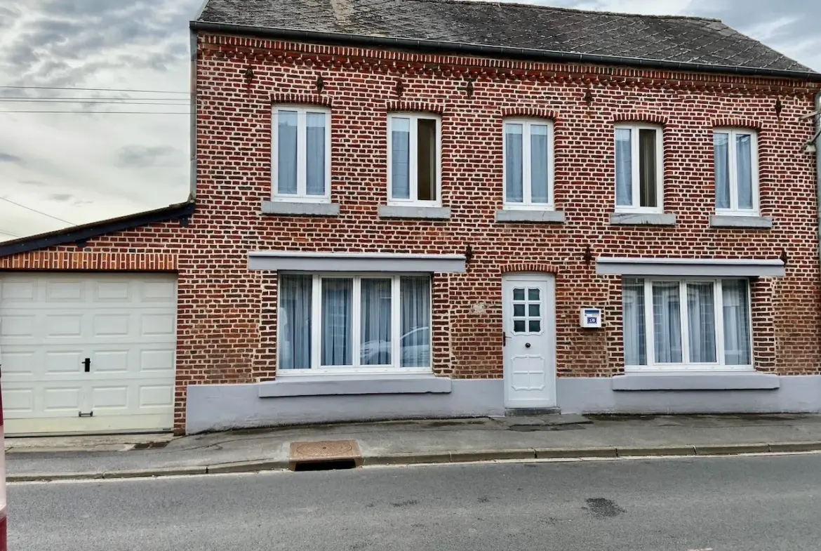 Charmante Maison Individuelle en Briques Proche d'Avesnes-sur-Helpe 