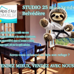 Studio avec Vue Panoramique à Belvédère à Vendre