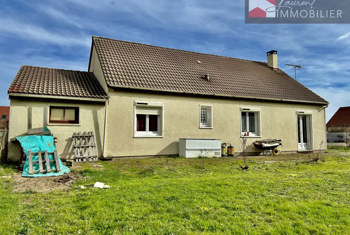 Maison de plain-pied en viager à Gigny-Sur-Saône proche Sennecey-le-Grand 