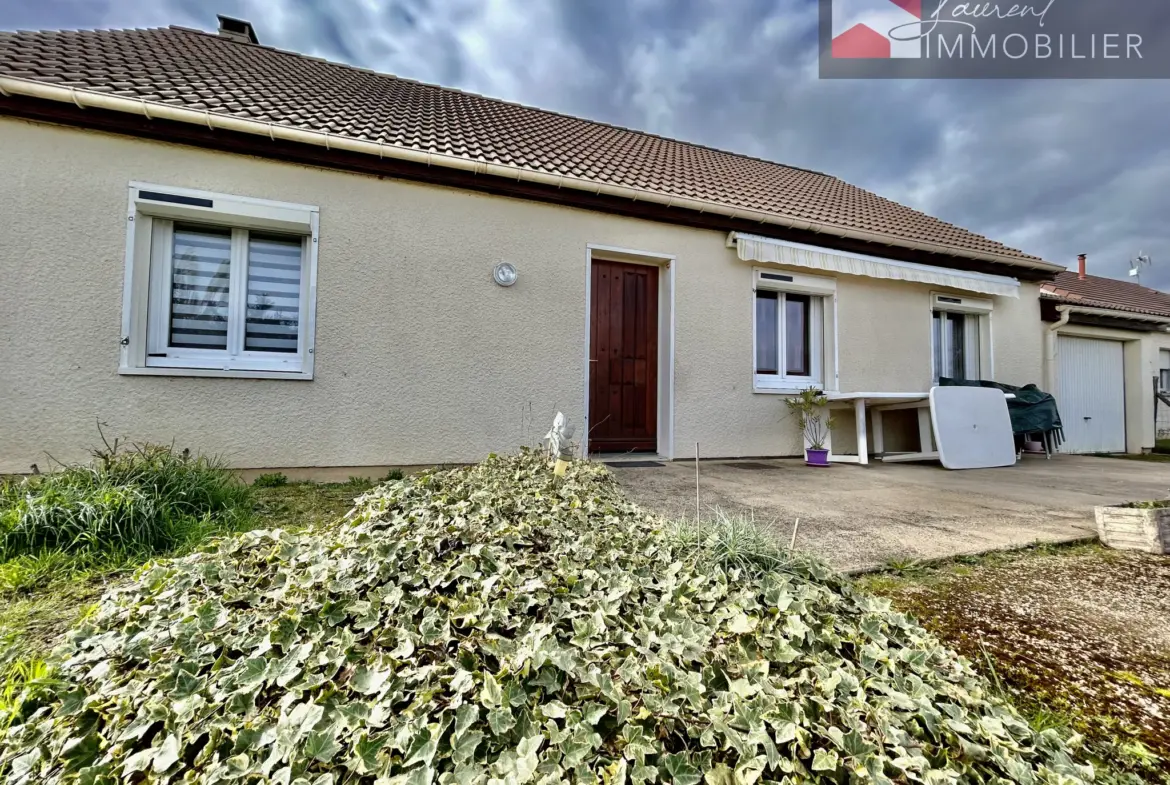 Maison de plain-pied en viager à Gigny-Sur-Saône proche Sennecey-le-Grand 