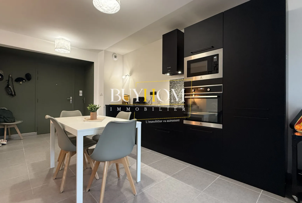 À vendre : Appartement T2 en Rez-de-Jardin à Châteauneuf-de-Gadagne 