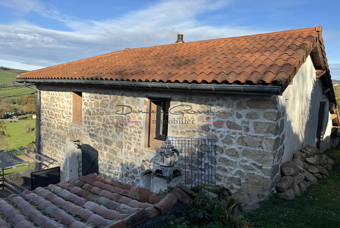 Maison en pierre avec terrain à Amplepuis 