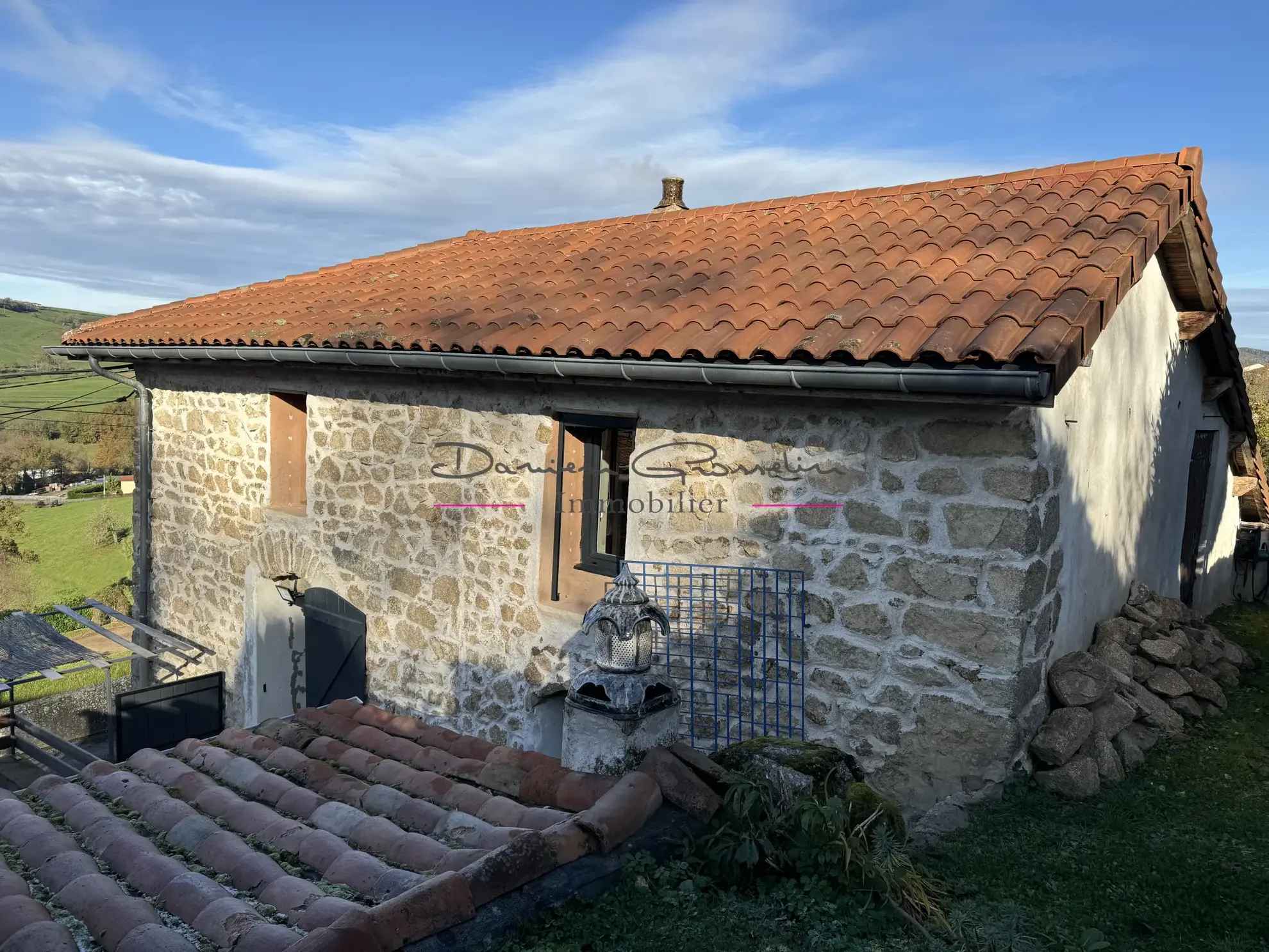 Maison en pierre avec terrain à Amplepuis 