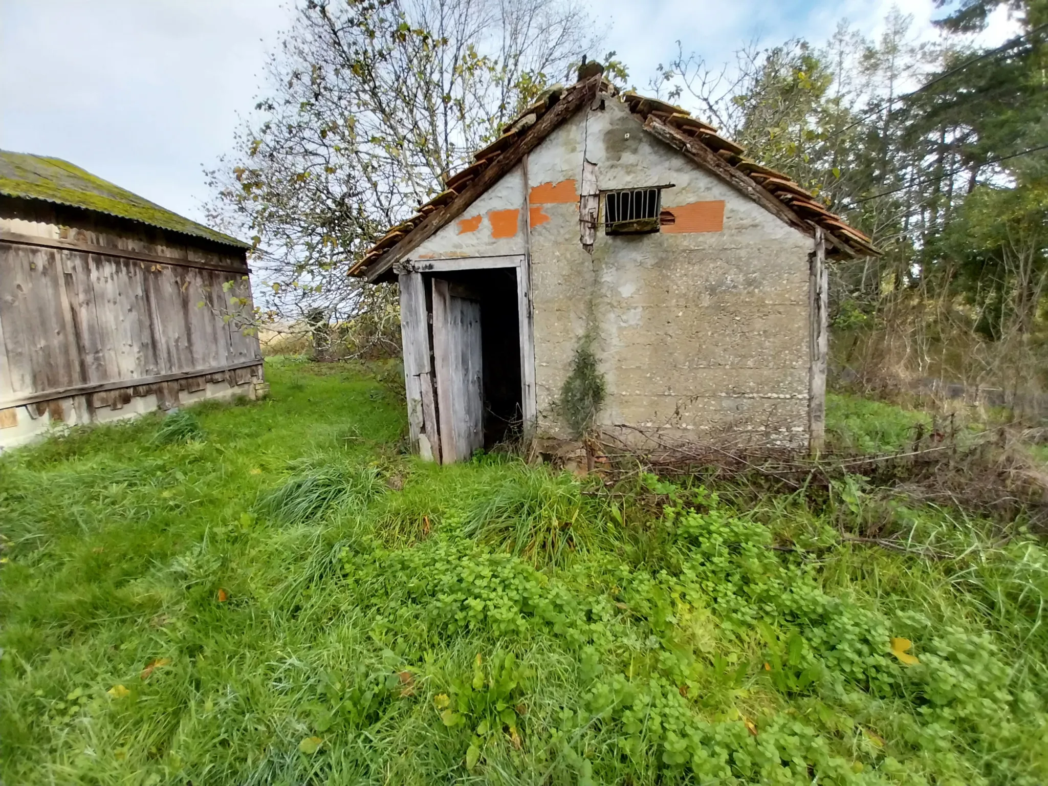 Ensemble immobilier paisible sur 13 hectares à St Laurent des Hommes 