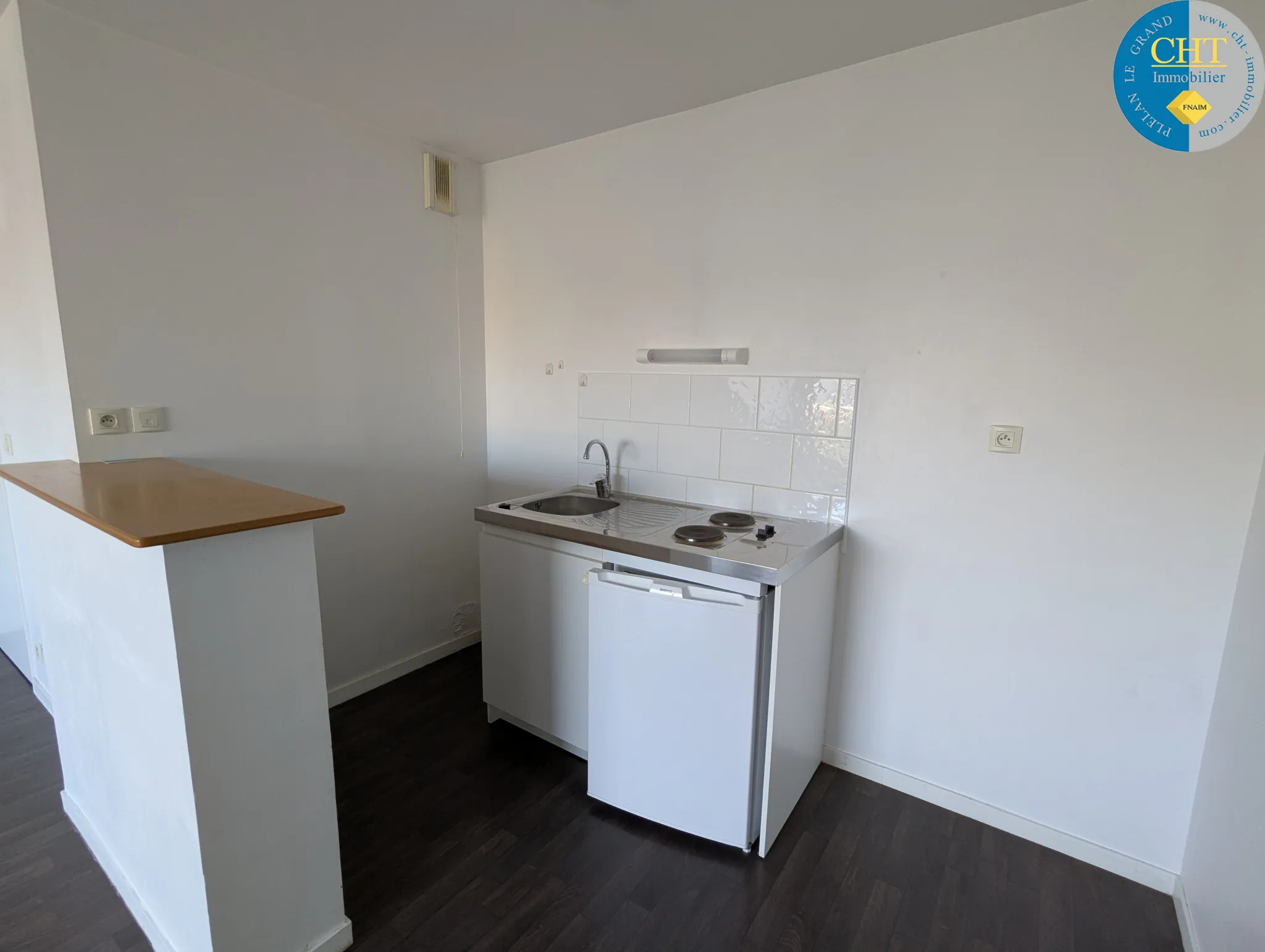 À vendre : Appartement T1bis à Guer en Centre Ville 