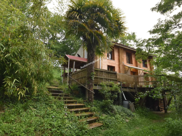 Maison style chalet avec jardin à Limoux