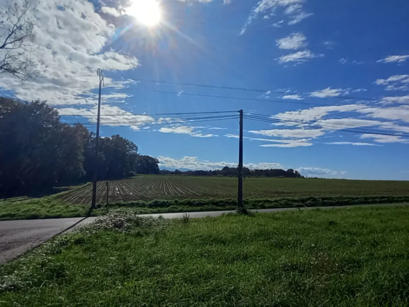 Terrain à bâtir de 1418 m² avec vue Pyrénées à Casteide-Doat