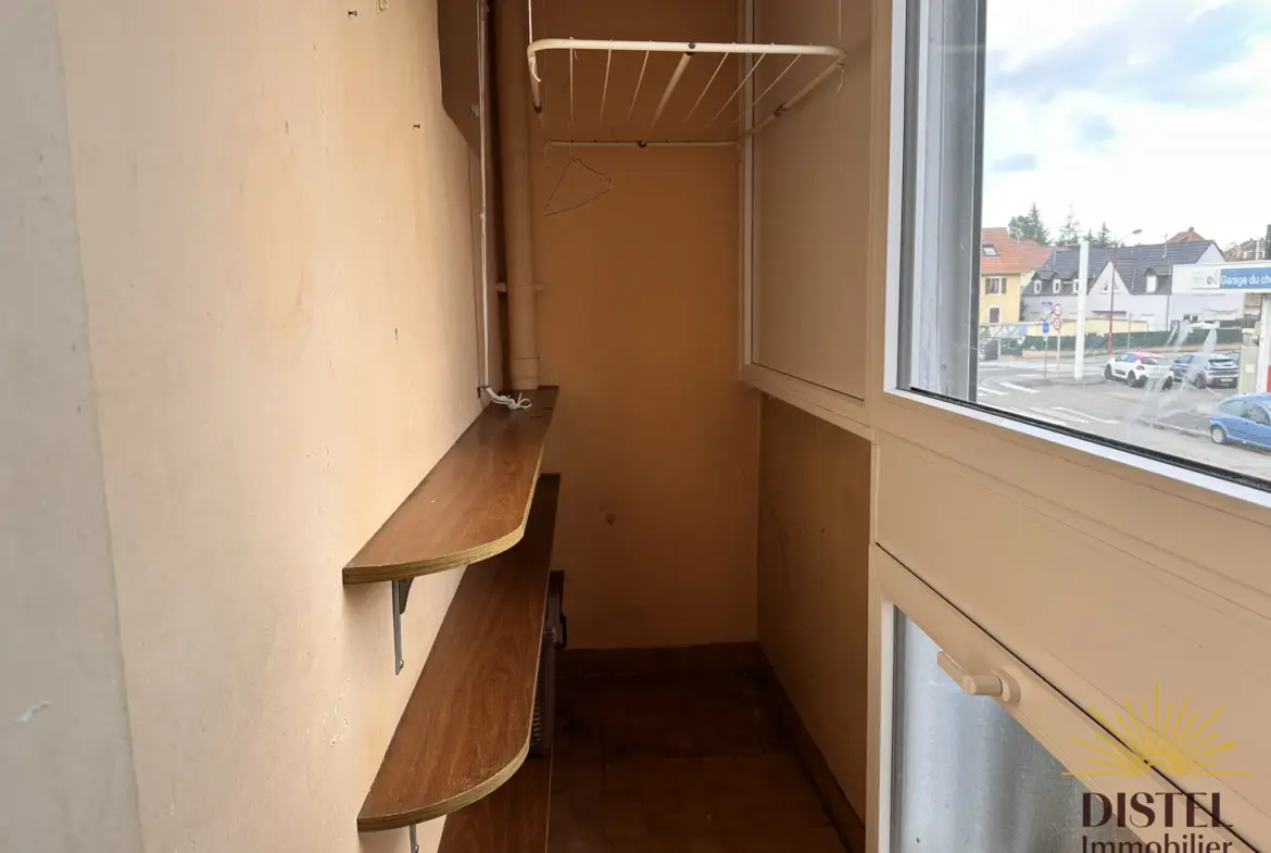 Appartement F3/4 lumineux à vendre à Mundolsheim - 148 400 € 