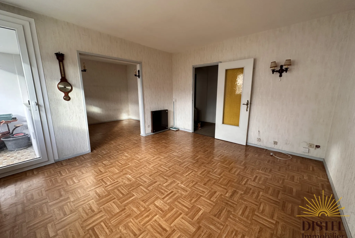 Appartement F3/4 lumineux à vendre à Mundolsheim - 148 400 € 