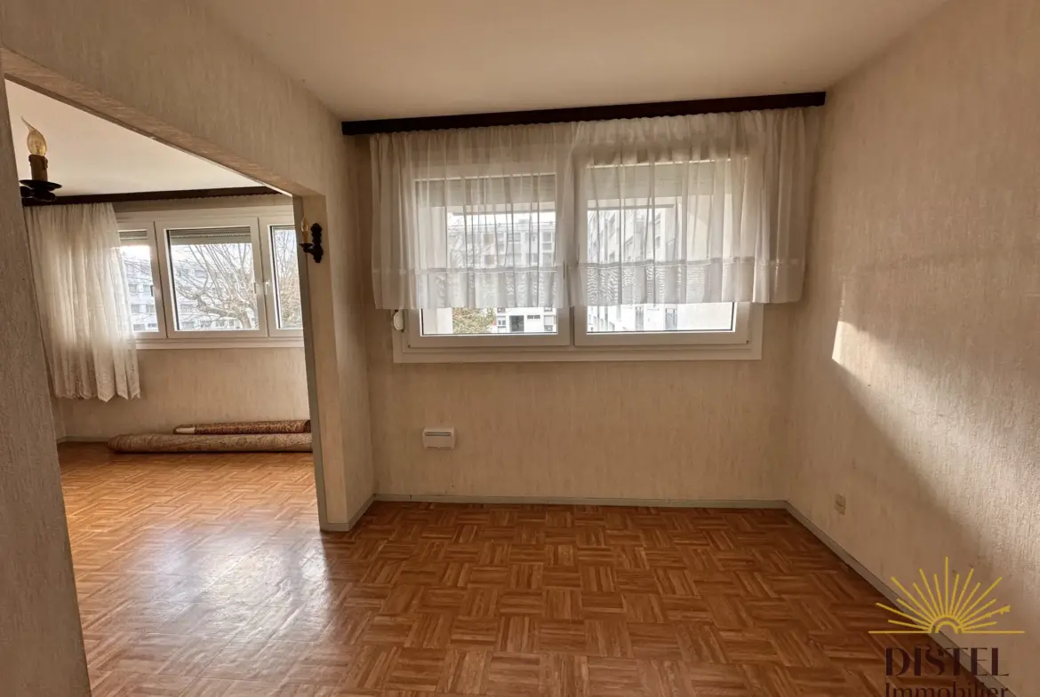 Appartement F3/4 lumineux à vendre à Mundolsheim - 148 400 € 