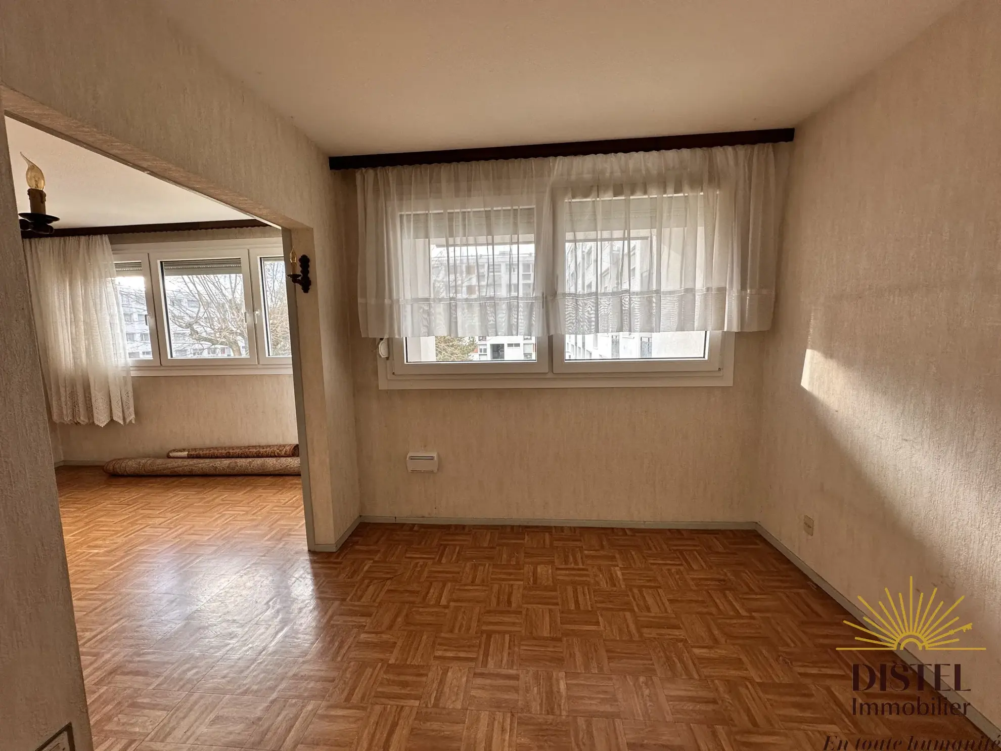 Appartement F3/4 lumineux à vendre à Mundolsheim - 148 400 € 