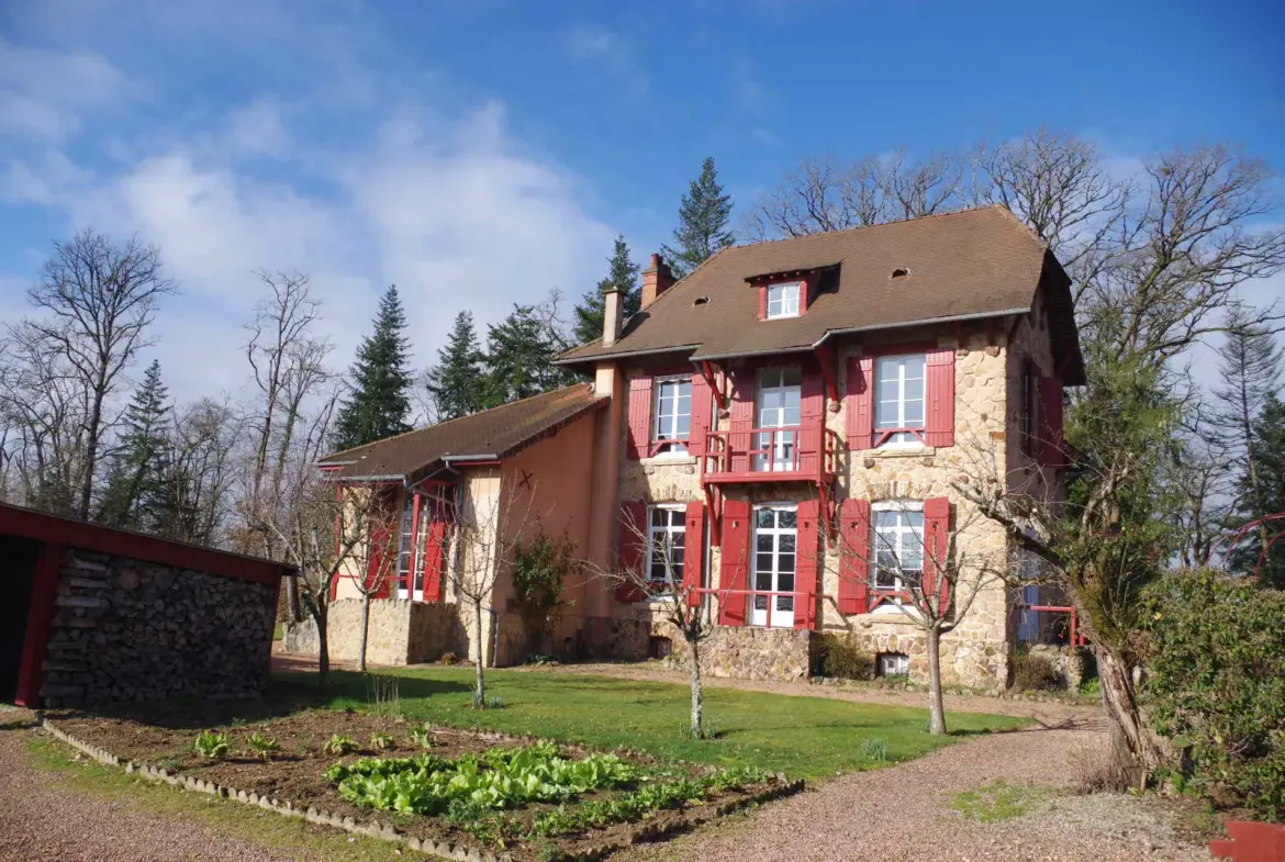 Propriété de caractère 4 chambres à Saint-Honoré-les-Bains 