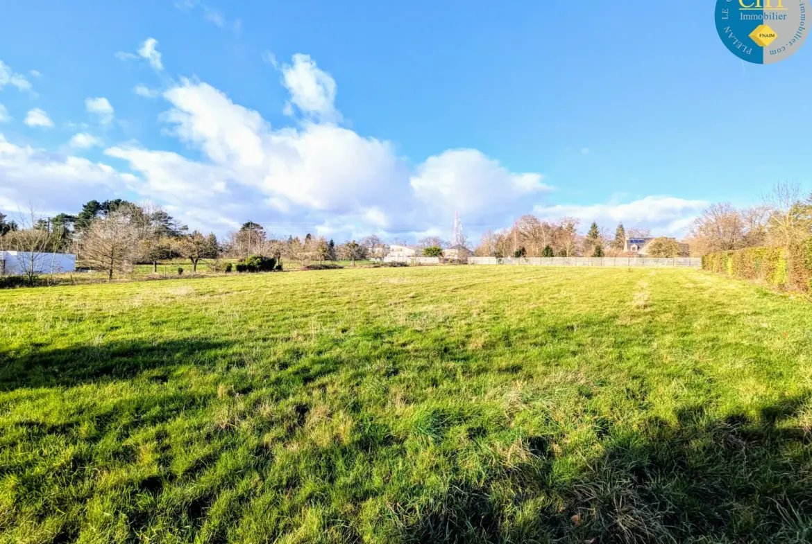 Terrain viabilisé de 475m2 à vendre à Guer 