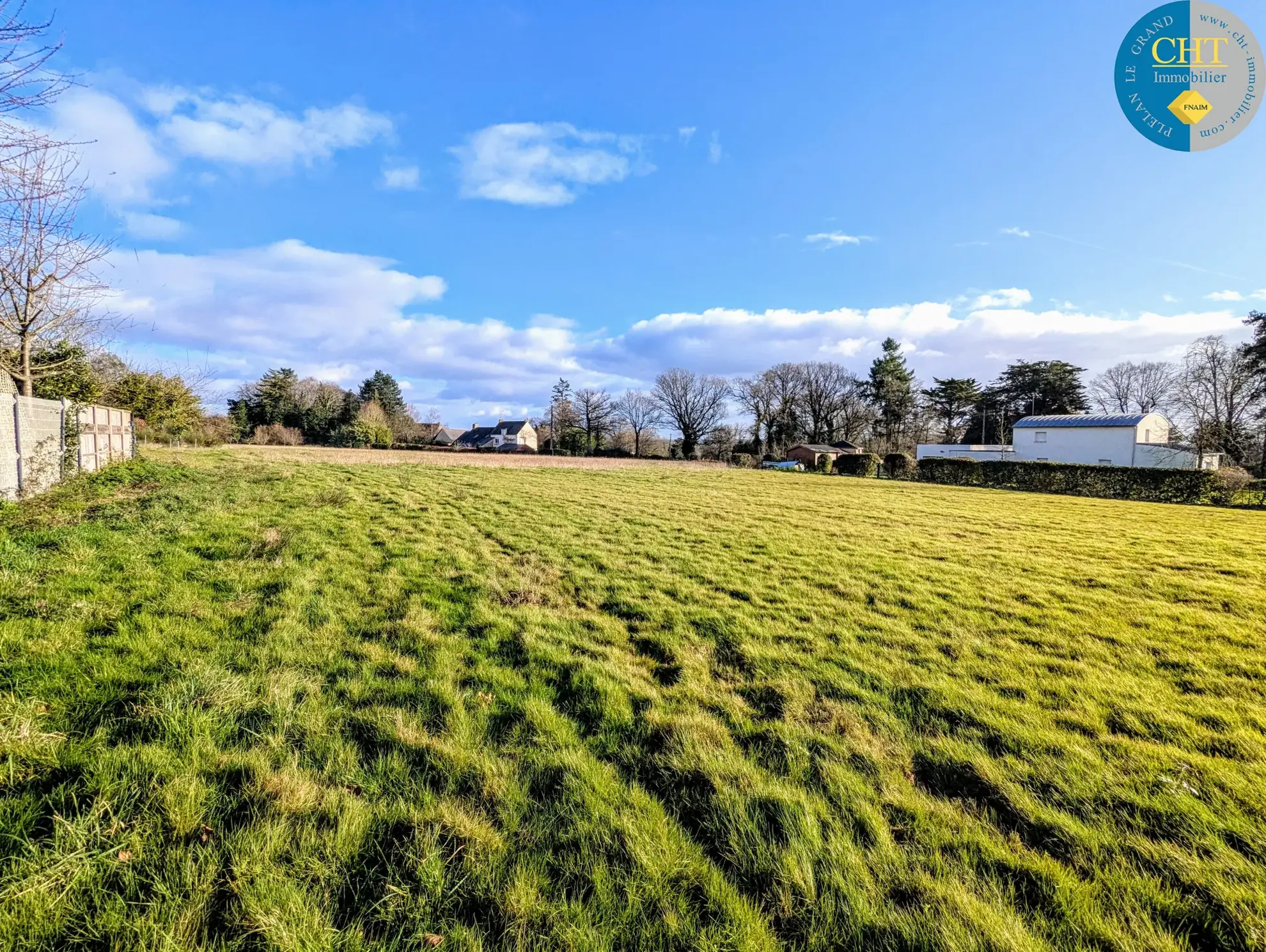 Terrain viabilisé de 475m2 à vendre à Guer 