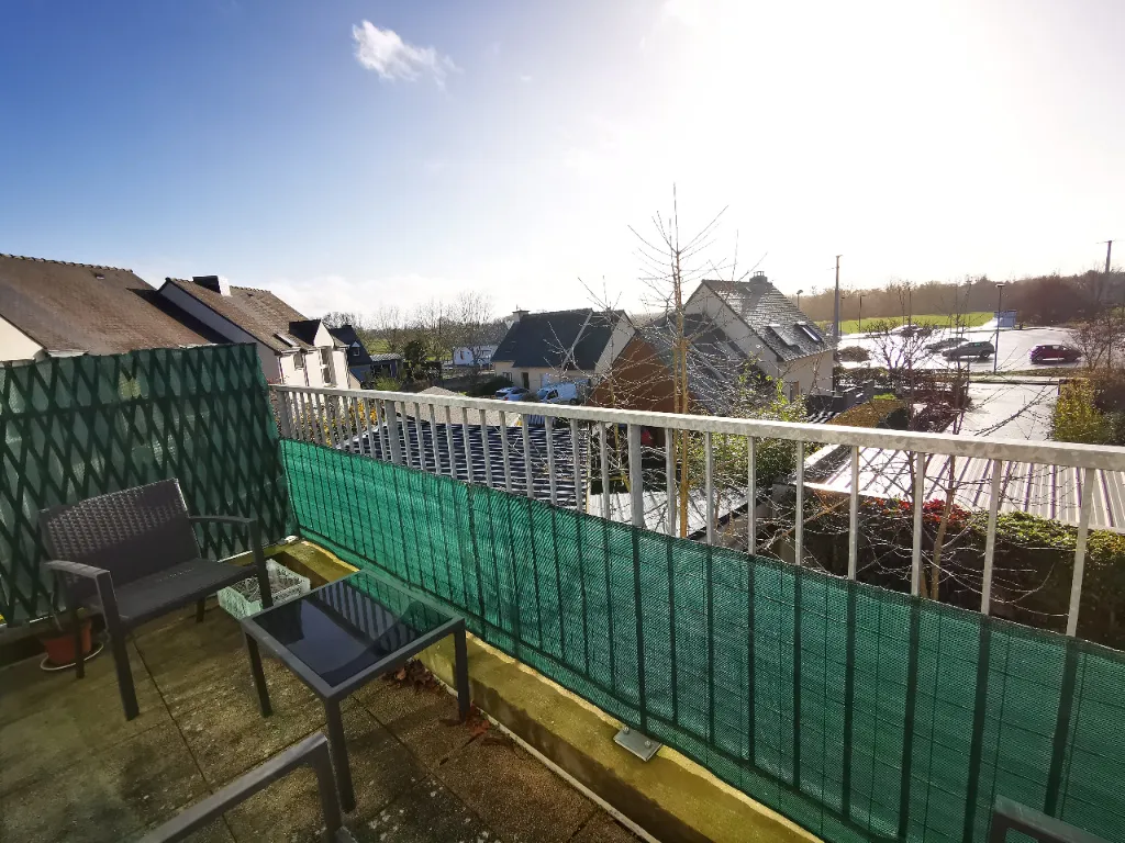 Bel appartement T2 avec balcon à Servon sur Vilaine 