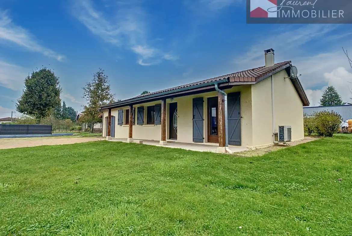 Villa contemporaine de 3 chambres avec garage à Pont de Vaux 